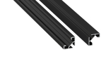 Profil LED LUMINES typ ajar czarny lakierowany 4,15 m