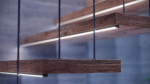 Klosz LUMINES HIGH transparentny 2,02 m