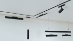 LUMINES GENESIS Lampa liniowa GRILLE 24 W UGR SMART czarna