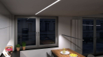 Profil LED LUMINES typ inTalia srebrny anodowany 1 m