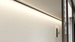 Profil LED LUMINES typ Plato czarny lakierowany 2,02 m