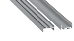 Profil LED LUMINES typ aria srebrny anodowany 2,02 m