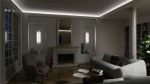 Profil LED LUMINES typ Conva biały lakierowany 3 m