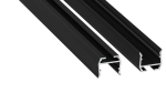 Profil LED LUMINES typ axel czarny anodowany 4,15 m
