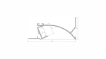 Profil LED LUMINES typ Topo srebrny anodowany 1 m